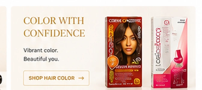 Hair color campaign