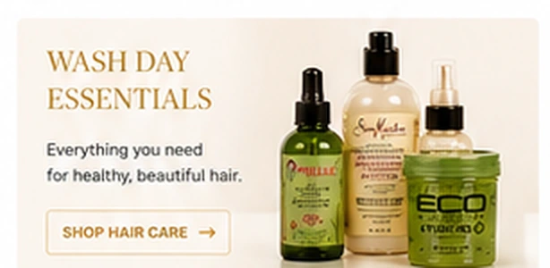 Wash Day Essentials campaign